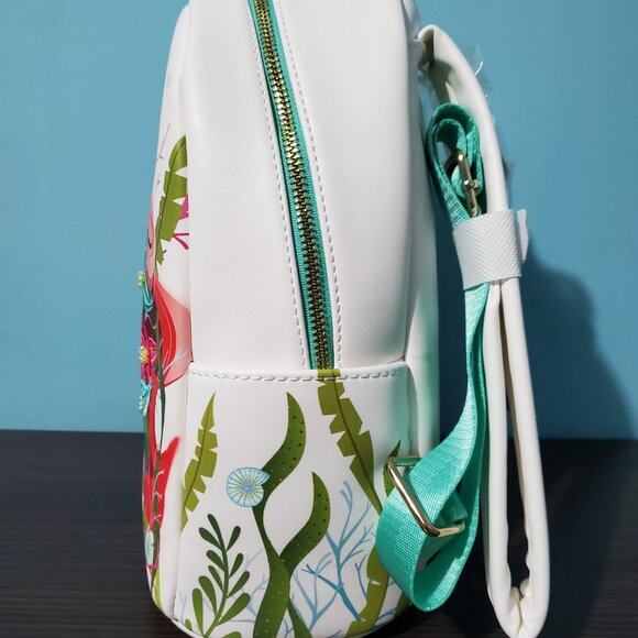 NWT Disney Little Mermaid Mini Backpack - Danielle Nicole - Small Shop Exclusive - Picture 5 of 7
